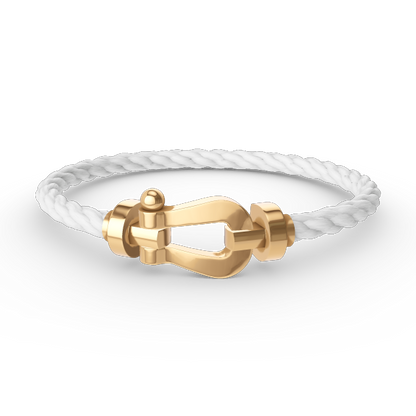 [vivabelle]FORCE LARGE HORSESHOE NO DIAMOND BRACELET GOLD