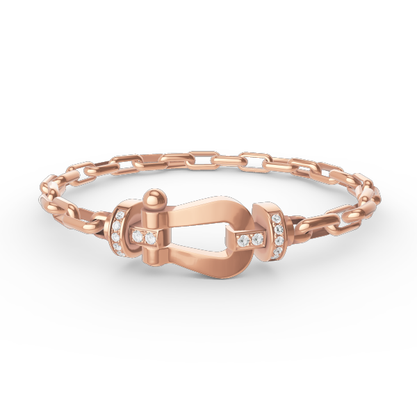 [vivabelle]FORCE LARGE HORSESHOE CLASP  METAL BRACELET