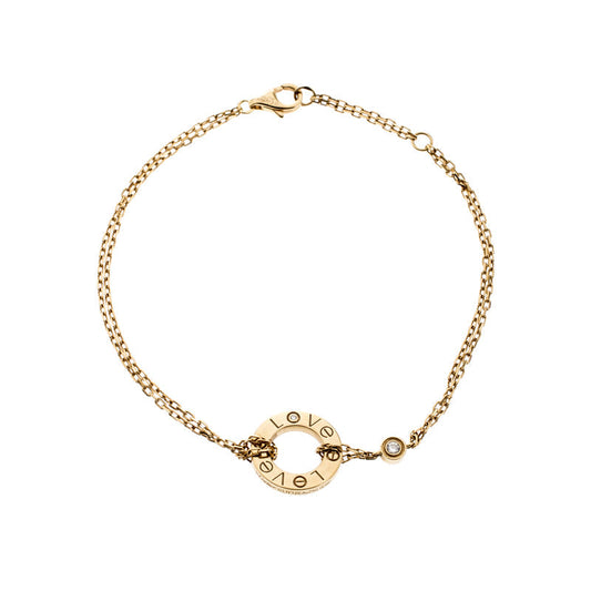 [vivabelle]LOVE BRACELET 2 DIAMOND