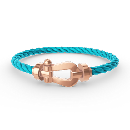 [vivabelle]FORCE LARGE HORSESHOE NO DIAMOND BRACELET ROSE GOLD
