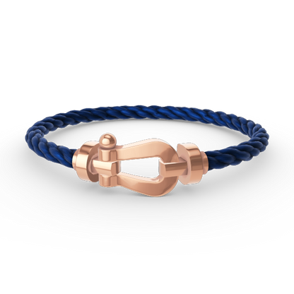 [vivabelle]FORCE LARGE HORSESHOE NO DIAMOND BRACELET ROSE GOLD