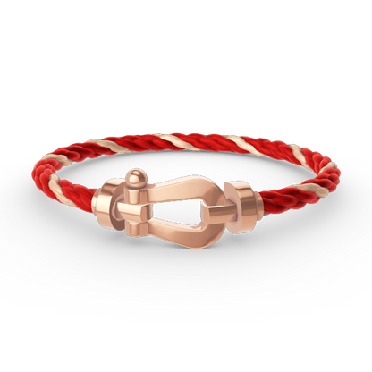 [vivabelle]FORCE LARGE HORSESHOE NO DIAMOND BRACELET ROSE GOLD