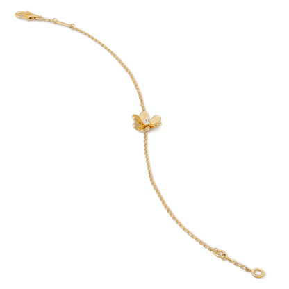 [vivabelle]FRIVOLE GOLD FLOWER BRACELET