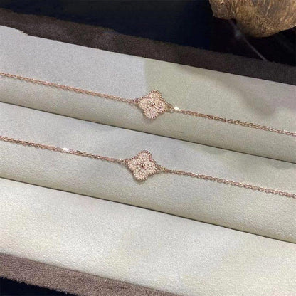 [vivabelle]CLOVER SINGLE FLOWER BRACELET