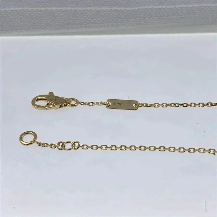 [vivabelle]CLOVER  CARNELIAN SINGLE FLOWER BRACELET