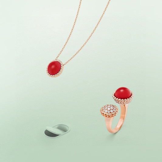 [vivabelle]PERLEE COULEURS DIAMOND ROSE GOLD BETWEEN THE FINGER RING