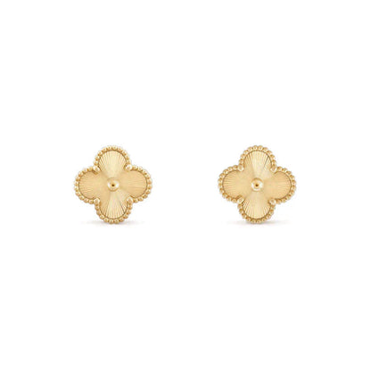 [vivabelle]CLOVER MEDIUM 1 MOTIFS LASER EARRINGS