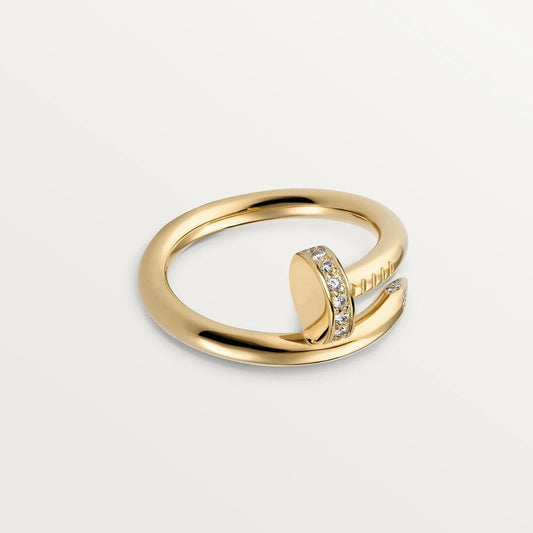 [vivabelle]JUSTE RING 2.65MM GOLD DIAMOND